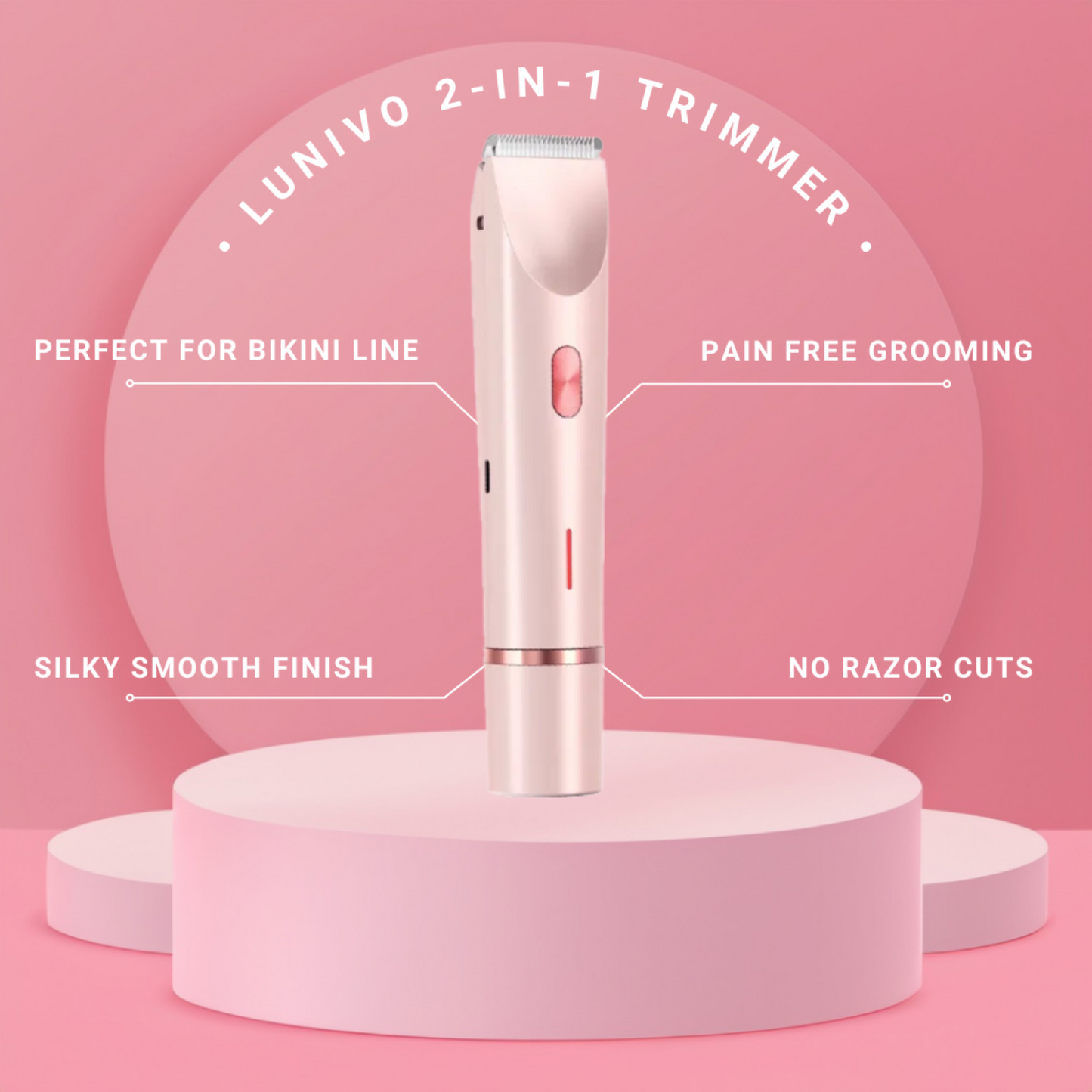 Lunivo 2-in-1 Beauty Trimmer